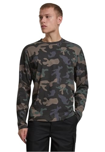 Brandit Premium Longsleeve Shirt, Farbe: Dark_camo, Größe: 4XL von Brandit