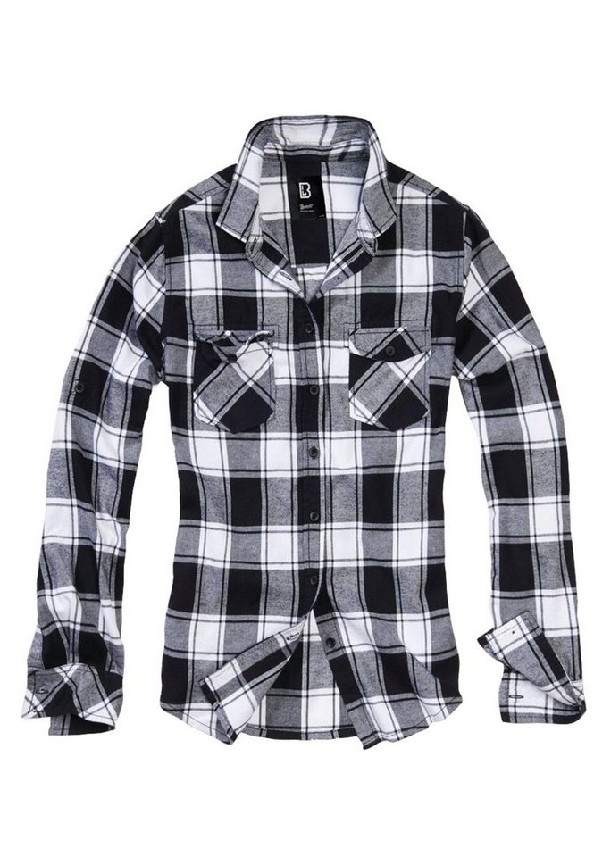 Brandit Langarmhemd Brandit Damen Amy Flanell Shirt GIRLS (1-tlg) von Brandit