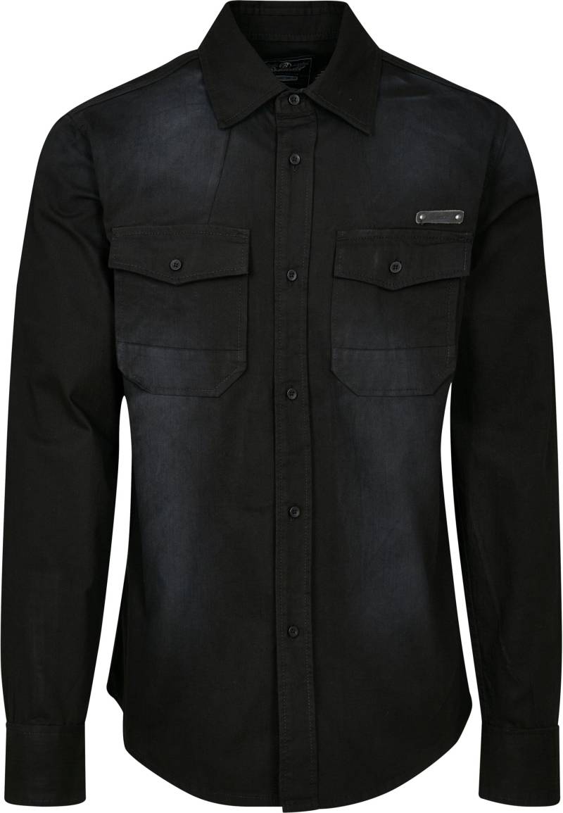 Brandit Langarmhemd "Brandit Herren Hardee Denim Shirt" 1 Stk. von Brandit