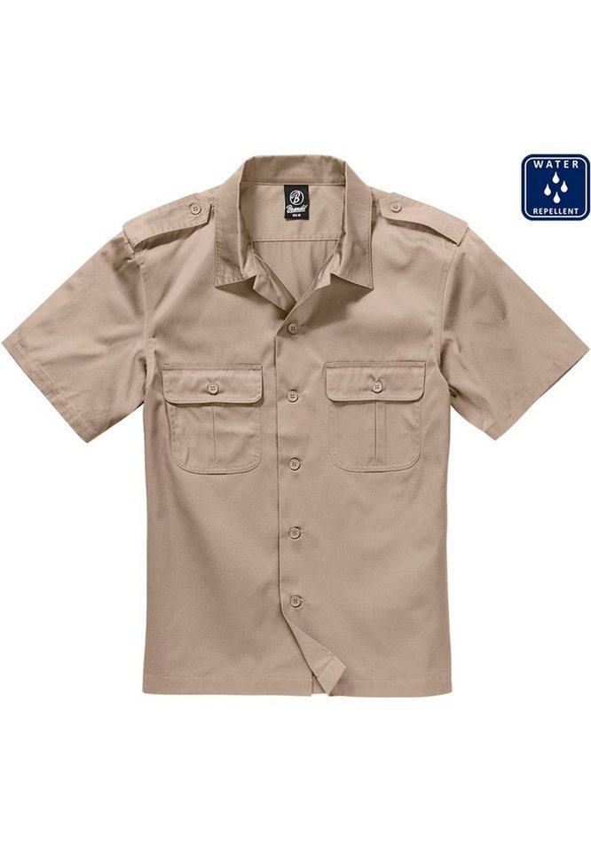 Brandit Langarmhemd Brandit Herren Short Sleeves US Shirt (1-tlg) von Brandit