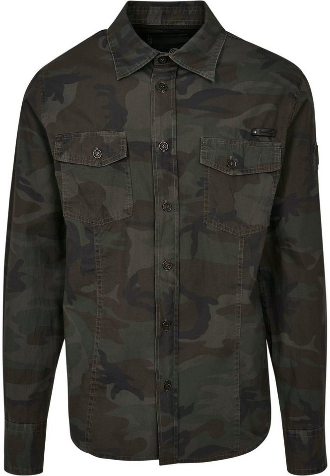 Brandit Langarmhemd Brandit Herren Slim Worker Shirt (1-tlg) von Brandit