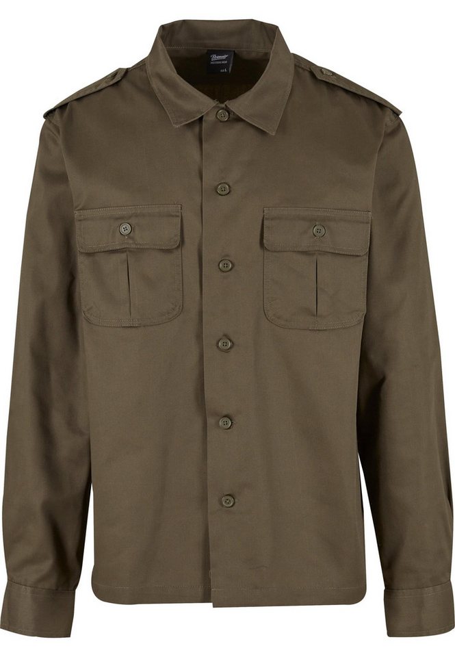 Brandit Langarmhemd Brandit Herren US Shirt (1-tlg) von Brandit