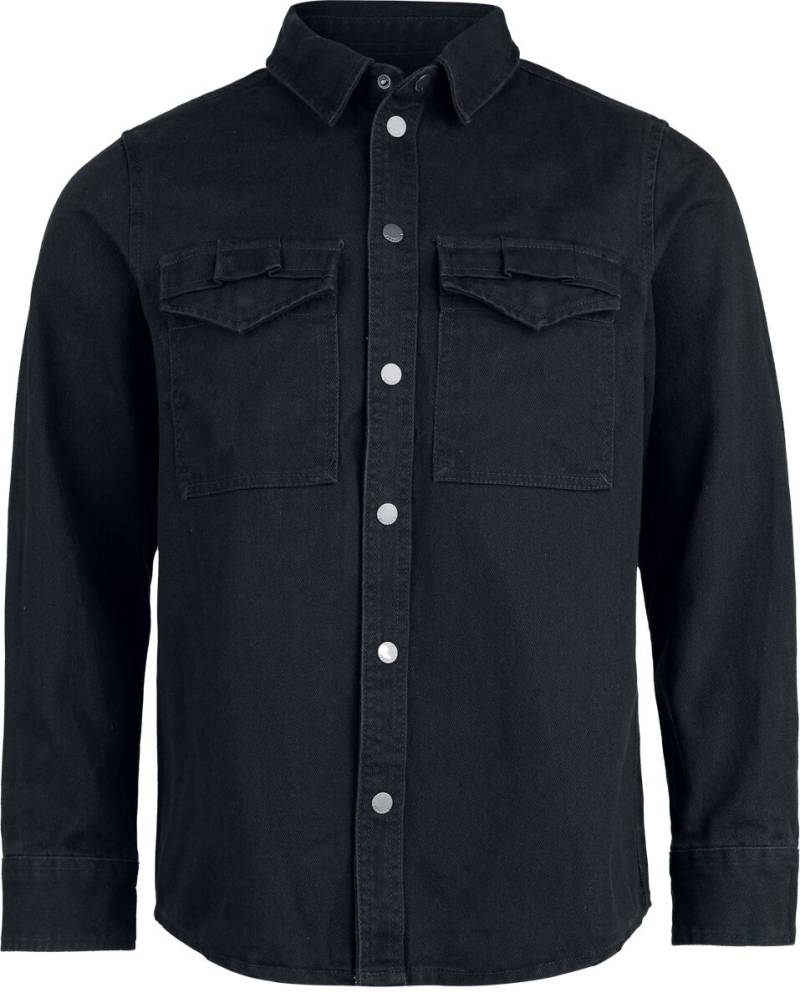 Brandit Langarmhemd - Heavy Twill Shirt - S bis 4XL - für Männer - Größe XXL - schwarz Brandit Langarmhemd - Heavy Twill Shirt - S bis 4XL - für Männer - Größe XXL - schwarz von Brandit