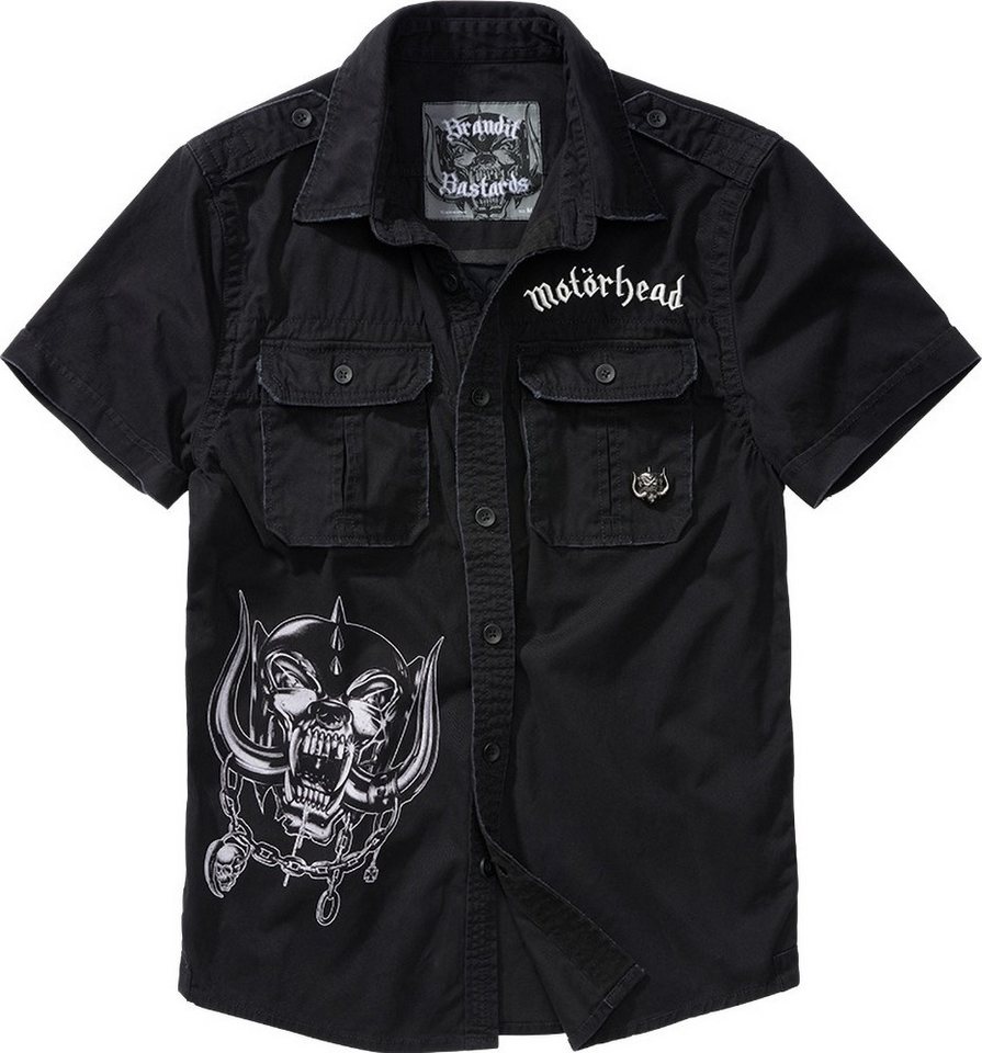 Brandit Langarmhemd Motörhead Vintage Shirt Short Sleeve von Brandit