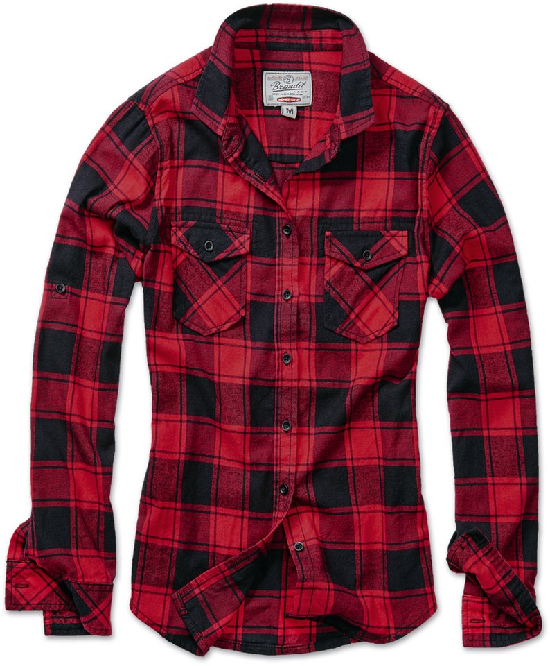 Brandit Langarmhemd Women Amy Flannel Shirt Long Sleeve von Brandit