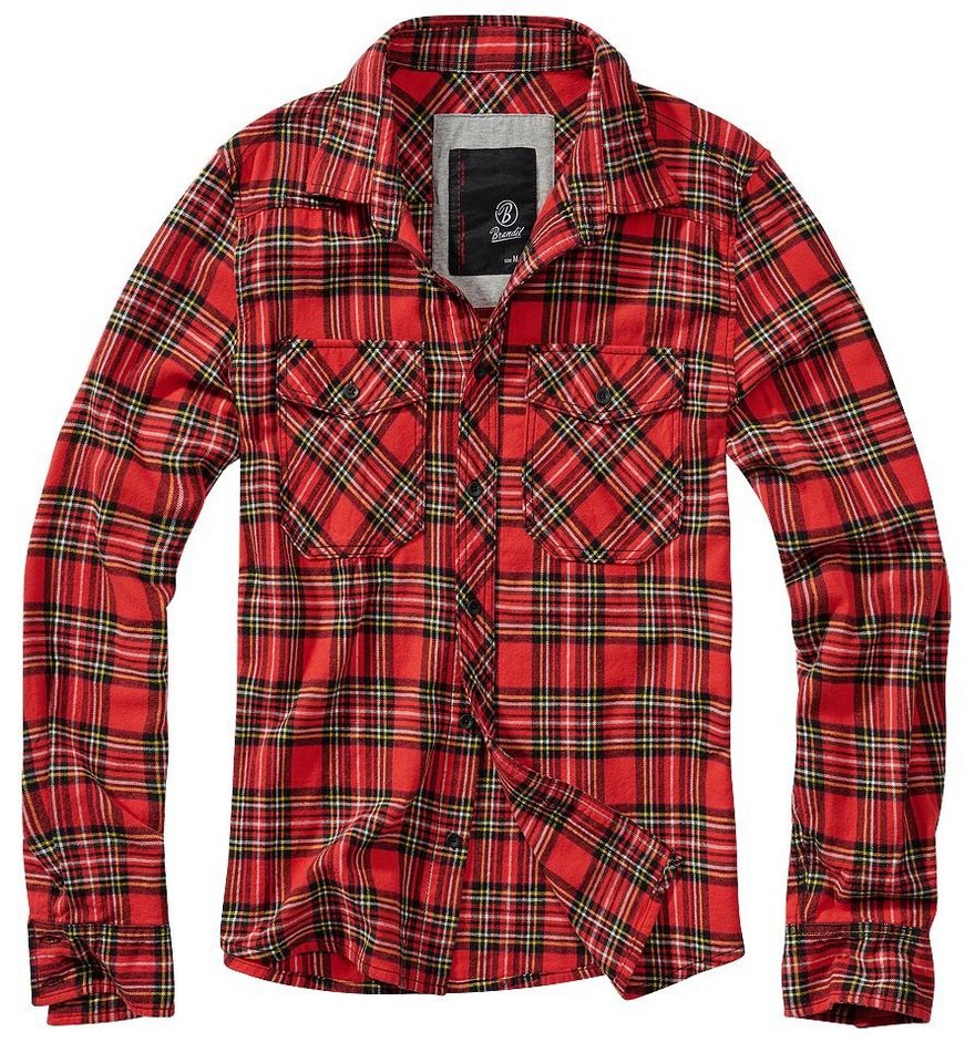 Brandit Langarmhemd Check Shirt Long Sleeve von Brandit