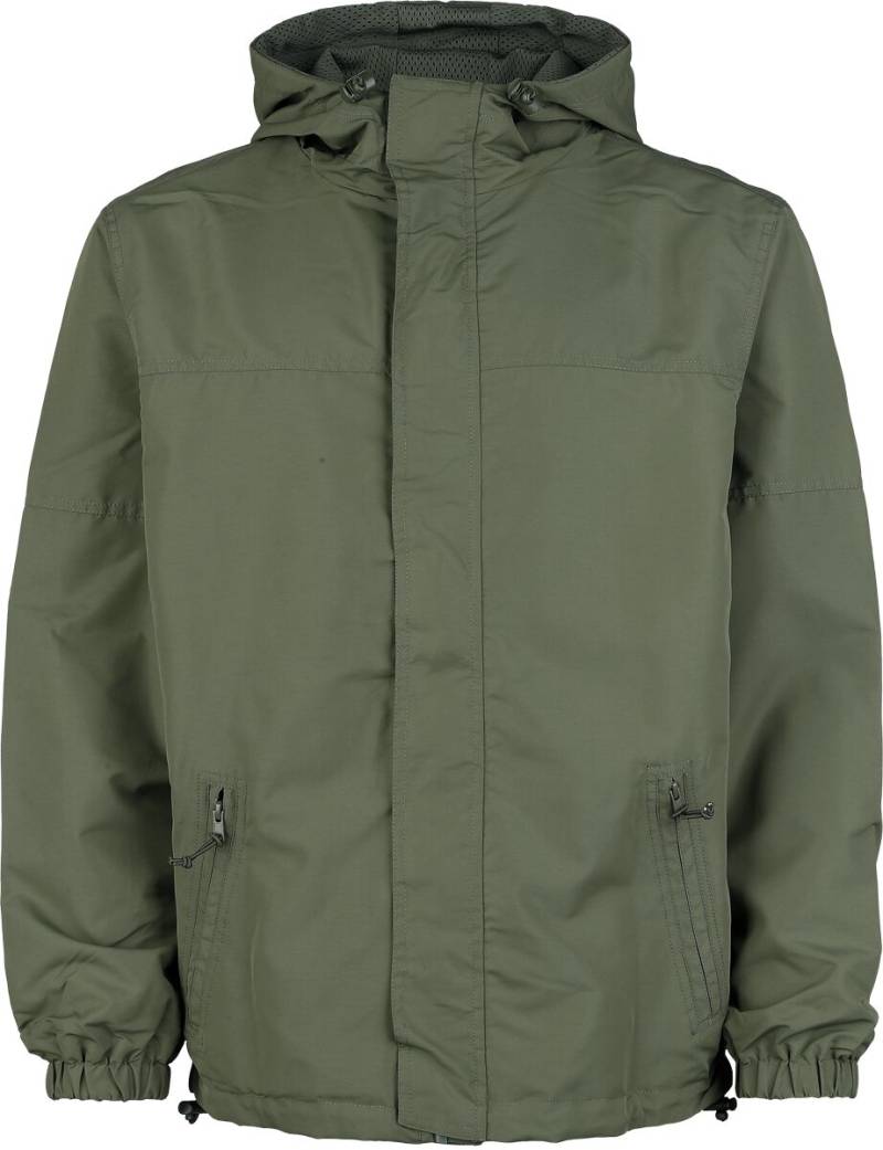 Brandit Light WB Frontzip Übergangsjacke oliv in M von Brandit