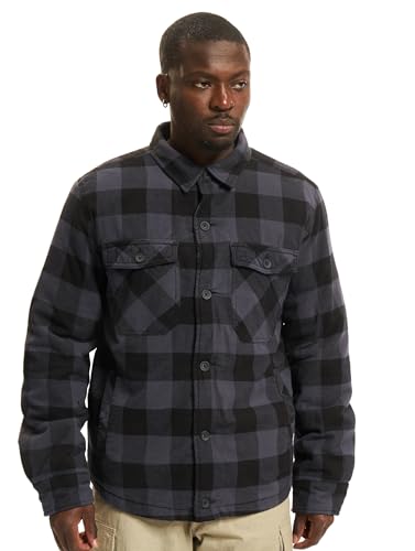 Brandit Lumberjacket, Black-Grey, Größe 5XL von Brandit