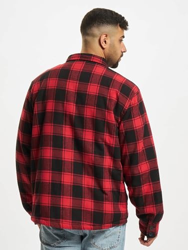 Brandit Lumberjacket, red-Black, Größe XL von Brandit