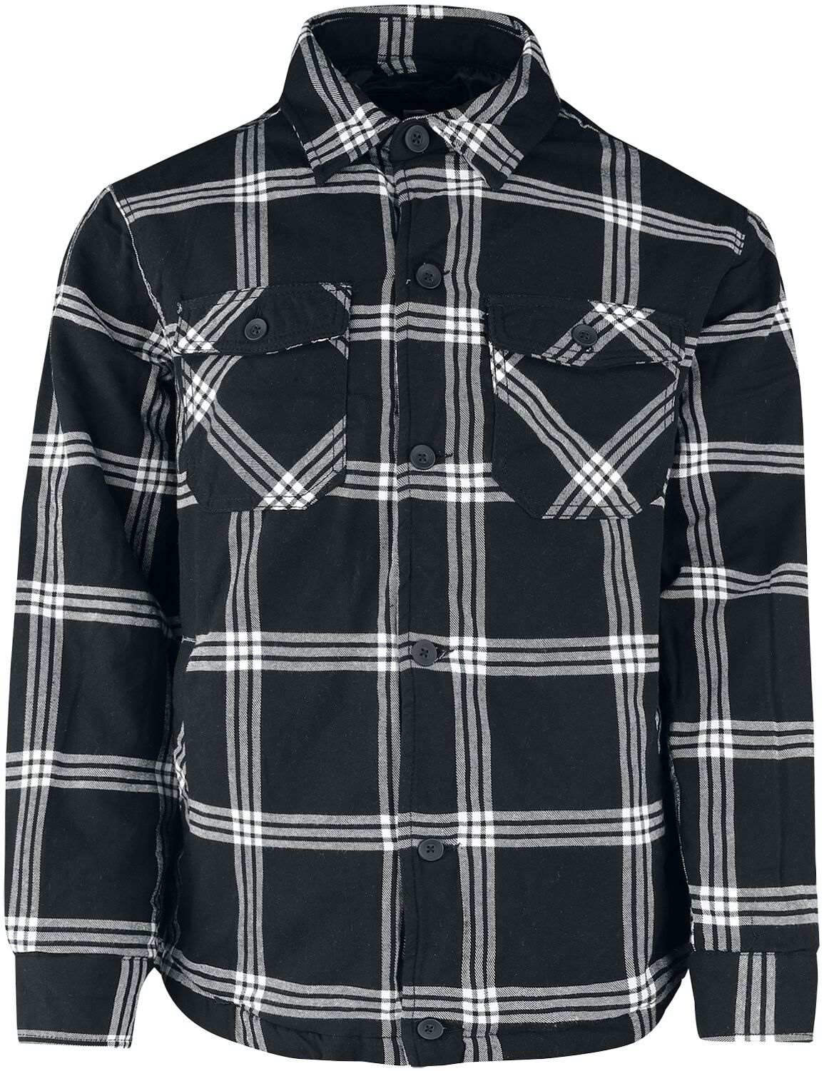 Brandit Lumberjacket Übergangsjacke schwarz weiß in XXL Brandit Lumberjacket Übergangsjacke schwarz weiß in XXL von Brandit