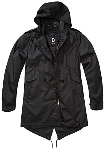 Brandit M51 US Parka Rip-Stop, Farbe: black, Größe: M von Brandit