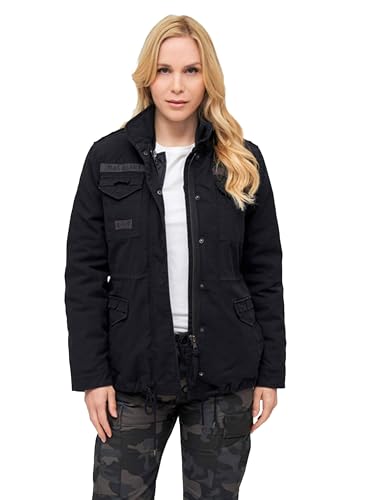Brandit Women M65 Giant Jacket, Farbe: black, Größe: XS von Brandit