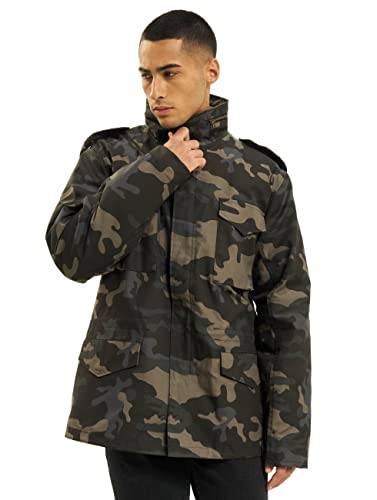 Brandit Herren M-65 Feldjacke Classic Jacke, Mehrfarbig (Darkcamo 4), 4XL von Brandit