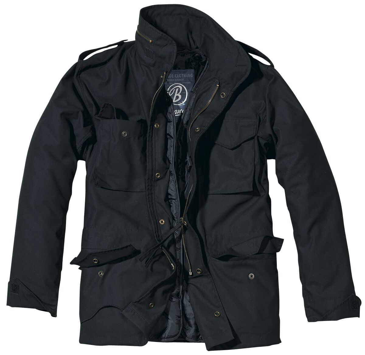 Brandit M65 Winterjacke schwarz in 3XL von Brandit