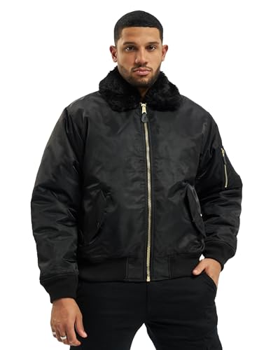 Brandit MA2 Fur Collar Jacket, Farbe: black, Größe: S von Brandit