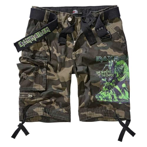 Brandit Maiden Savage Shorts NOTB 1, Farbe: Dark_camo, Größe: 4XL von Brandit