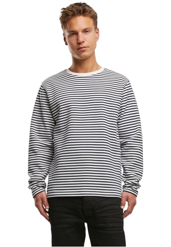 Brandit Marine Sweat Pullover ls Navy/White Gr. 5XL von Brandit