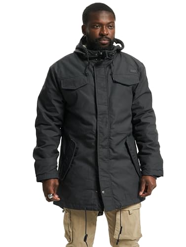 Brandit Marsh Lake Teddyparka, Farbe: anthrazit, Größe: L von Brandit