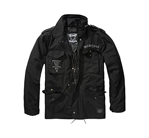 Brandit Motörhead M65 Jacket by, Schwarz 3XL von Brandit
