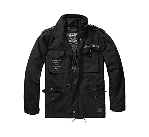 Brandit Motörhead M65 Jacket by, Schwarz L von Brandit