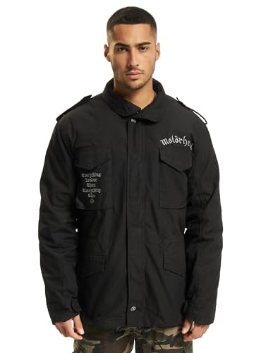 Brandit Motörhead M65 Classic Jacket, Farbe: black, Größe: XL von Brandit