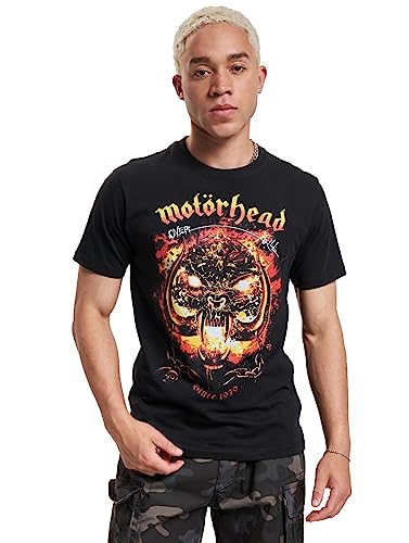 Brandit Herren Motörhead Overkill T-Shirt, Black, 5XL von Brandit