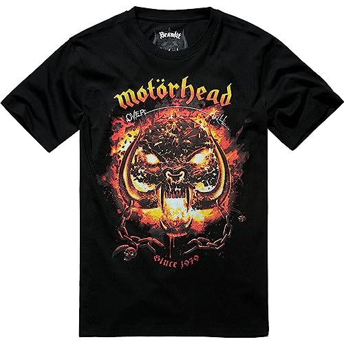 Brandit Motörhead T-Shirt Overkill, Farbe: Black, Größe: 5XL von Brandit