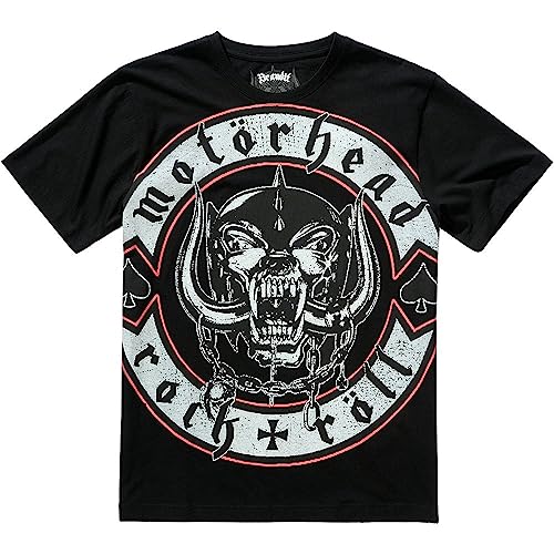 Brandit Motörhead T-Shirt Rock Röll, Farbe: Black, Größe: L von Brandit