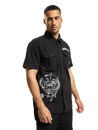 Brandit Motörhead Vintage Shirt 1/2 sleeveby, schwarz 5XL von Brandit