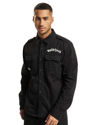 Brandit Motörhead Vintage Shirt Long S, Farbe: Black, Größe: 3XL Brandit Motörhead Vintage Shirt Long S, Farbe: Black, Größe: 3XL von Brandit