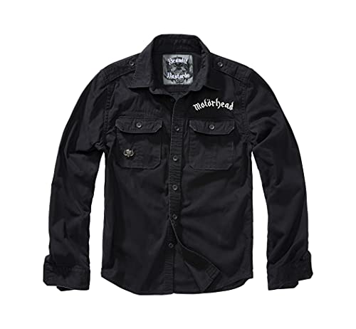 Brandit Motörhead Vintage Shirt by, schwarz L von Brandit