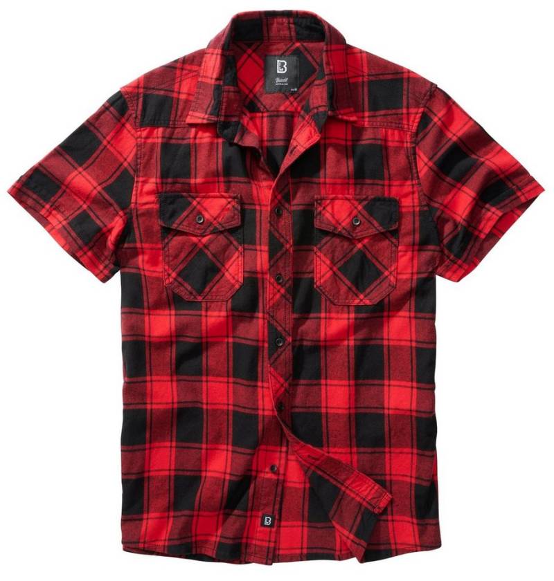 Brandit Outdoorhemd Brandit Herren Kurzarmhemd Checkshirt Halfsleeve von Brandit