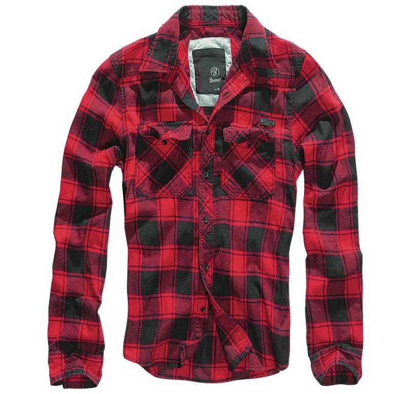 Brandit Outdoorhemd Brandit Herren Langarmhemd Checkshirt von Brandit