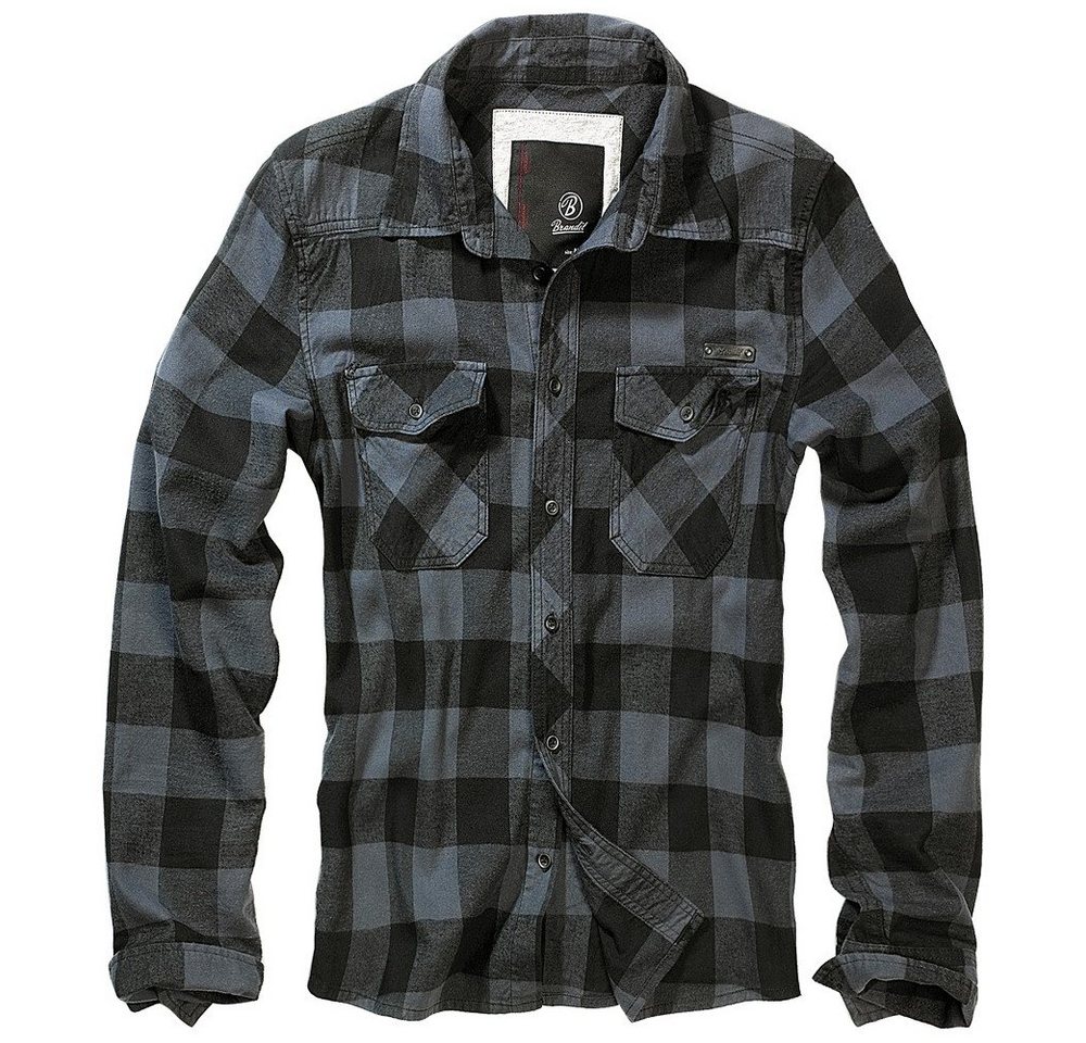 Brandit Outdoorhemd Brandit Herren Langarmhemd Checkshirt von Brandit