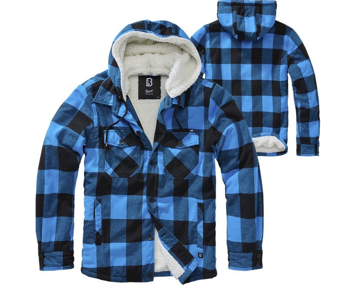 Brandit Outdoorjacke Brandit Lumber Check Shirt Hooded von Brandit