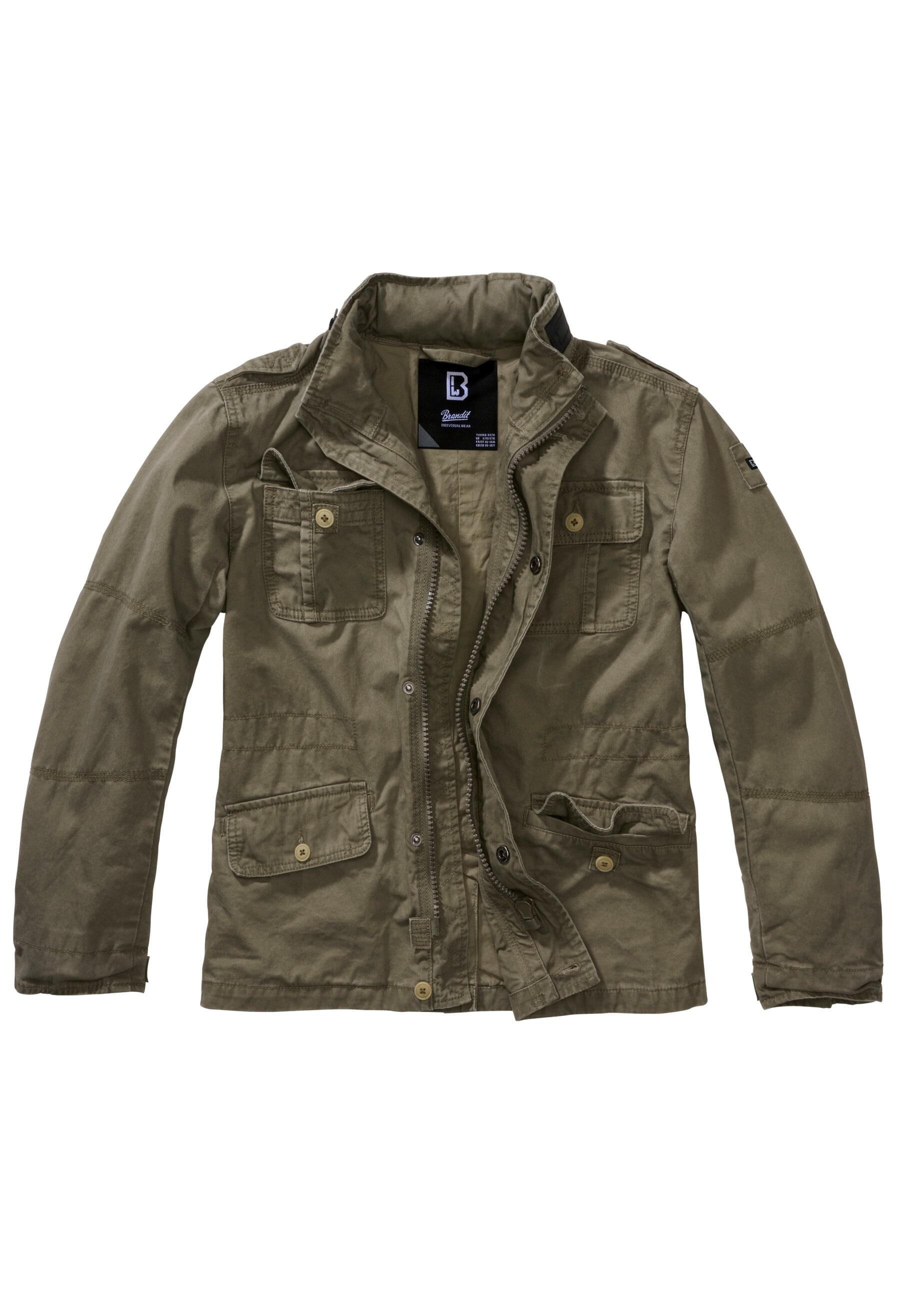 Brandit Allwetterjacke "Brandit Herren Kids Britannia Jacket", (1 St.), mit Kapuze von Brandit