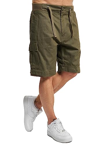 Brandit Packham Vintage Shorts, Farbe: Olive, Größe: 6XL von Brandit