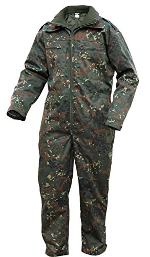 Brandit Panzerkombi Einteiler Winter-Overall - incl. herausnehmbarem Thermo-Unterziehkombi, Gr.3XL, fleckarn von Brandit