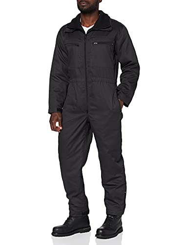 Brandit Panzerkombi Einteiler Winter-Overall - incl. herausnehmbarem Thermo-Unterziehkombi, Gr.3XL, schwarz von Brandit