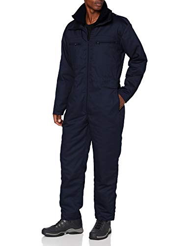 Brandit Panzerkombi Einteiler Winter-Overall - incl. herausnehmbarem Thermo-Unterziehkombi, Gr.L, Navy von Brandit