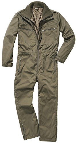 Brandit Panzerkombi Einteiler Winter-Overall - incl. herausnehmbarem Thermo-Unterziehkombi, Gr.L, Oliv von Brandit