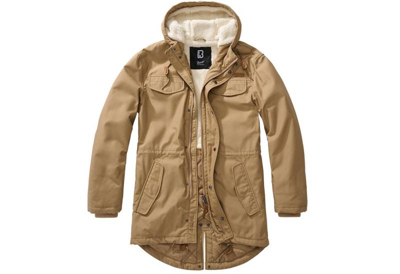 Brandit Parka Bandit Herren Winter Jacke Bundeswehr Parka Armee Mantel Teddyparka von Brandit