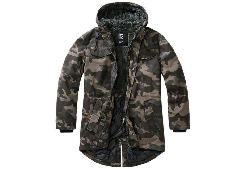 Brandit Parka Bandit Herren Winter Jacke Bundeswehr Parka Armee Mantel Teddyparka von Brandit