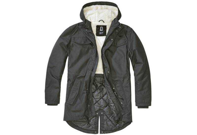Brandit Parka Bandit Herren Winter Jacke Bundeswehr Parka Armee Mantel Teddyparka von Brandit
