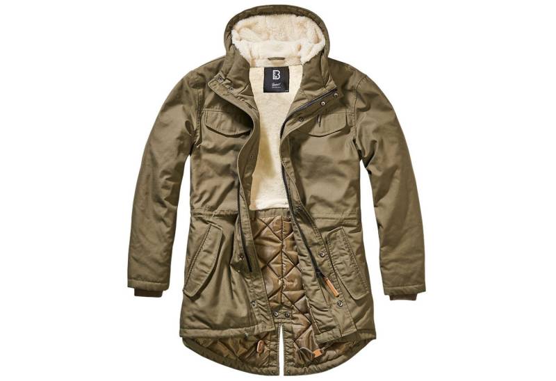Brandit Parka Bandit Herren Winter Jacke Bundeswehr Parka Armee Mantel Teddyparka von Brandit
