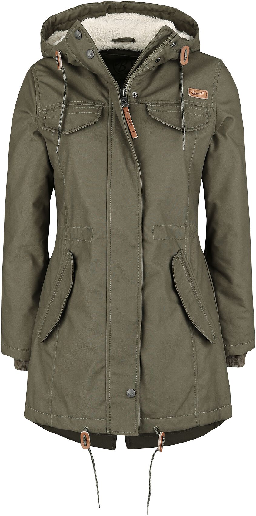 Brandit Parka - Mash Lake Parka Girls - S bis 5XL - für Damen - Größe 3XL - oliv von Brandit