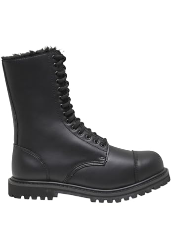 Brandit Plateau Phantom Fur Liner 14 Eyelet Boots, black, Größe UK10/EU44 Brandit Plateau Phantom Fur Liner 14 Eyelet Boots, black, Größe UK10/EU44 von Brandit