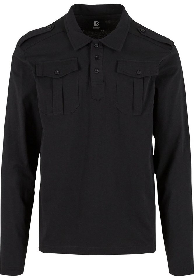 Brandit Poloshirt Brandit Herren Jersey Poloshirt Willis longsleeve (1-tlg) von Brandit