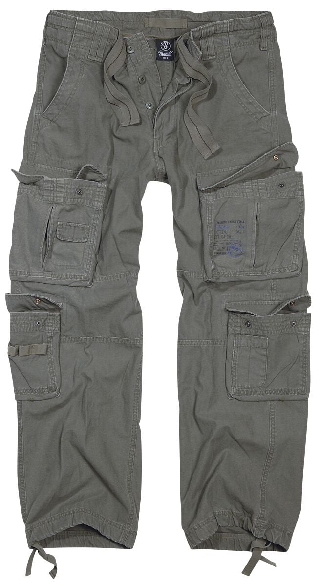 Brandit Pure Vintage Trousers Cargohose oliv in 6XL von Brandit