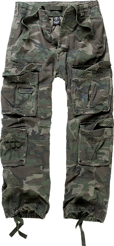 Brandit Pure Vintage Trousers Cargohose woodland in M von Brandit